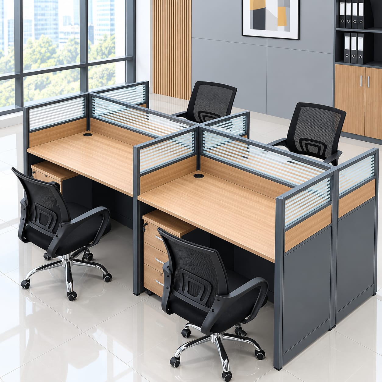120 Degree Workstation 3