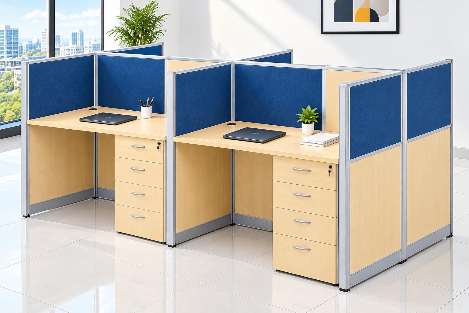 120 Degree Workstation 4