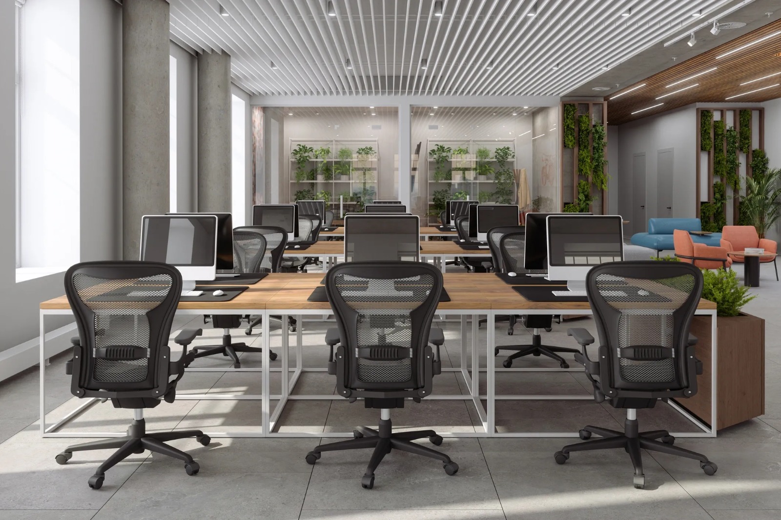 Curved Reception Desk
